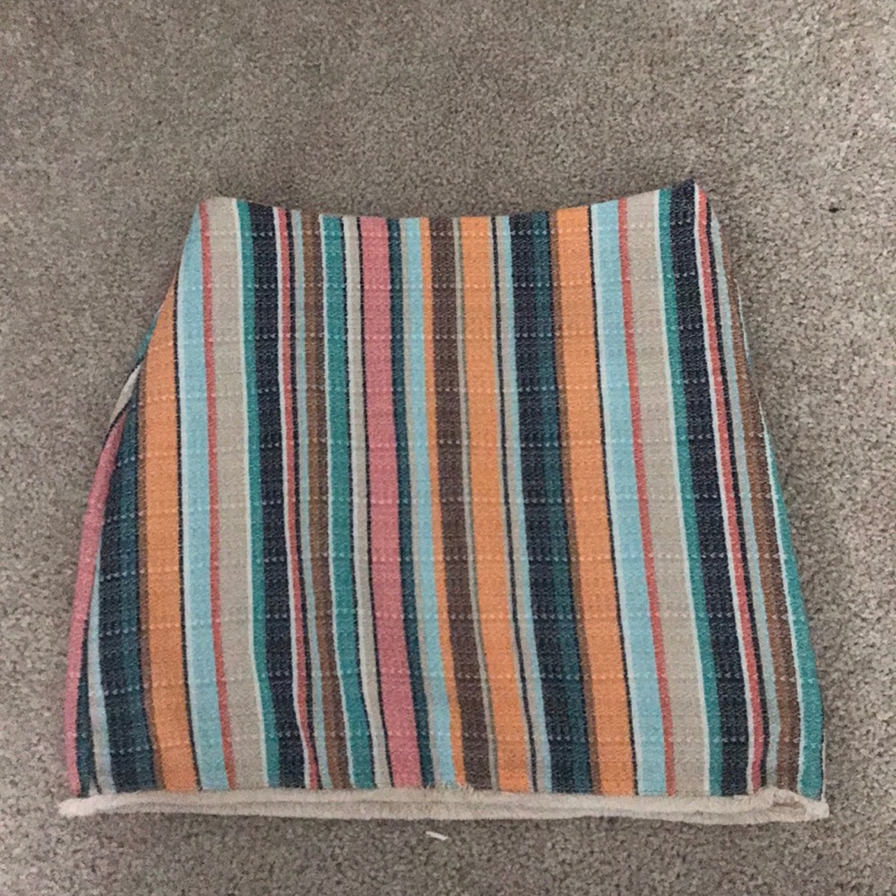 H&M colorful striped skirt.